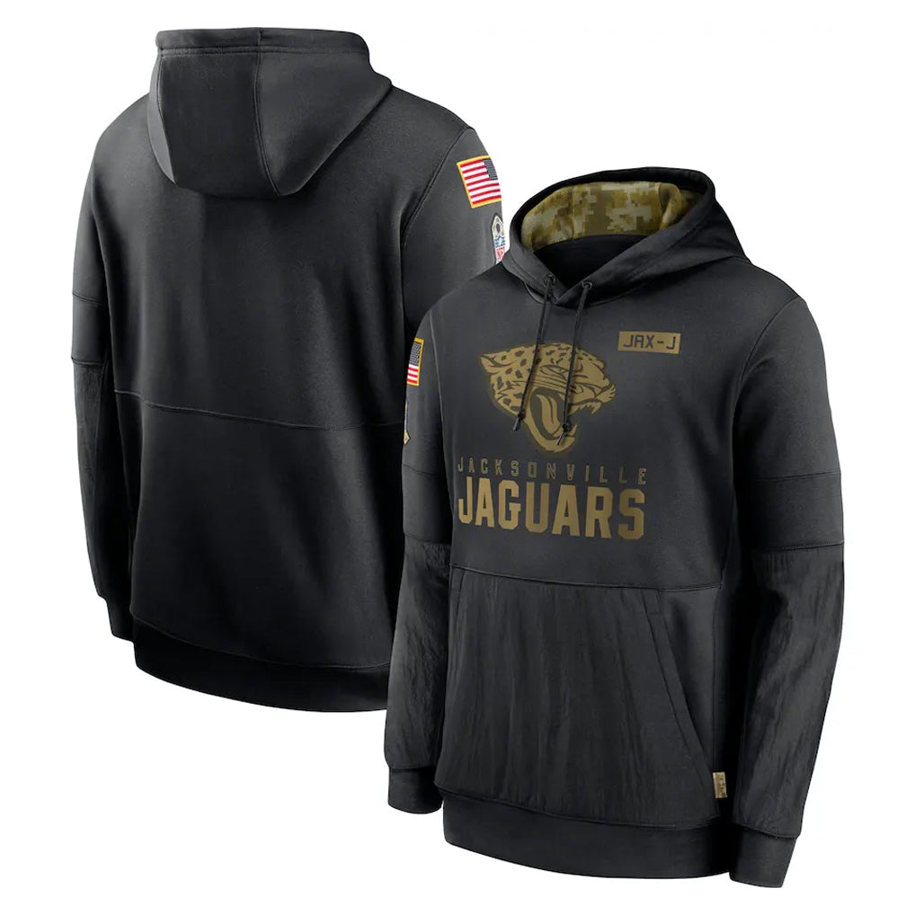 Parkc J.Jaguars Black Salute to Service Hoodies Limited Game Blank Player Stitched Jerseys