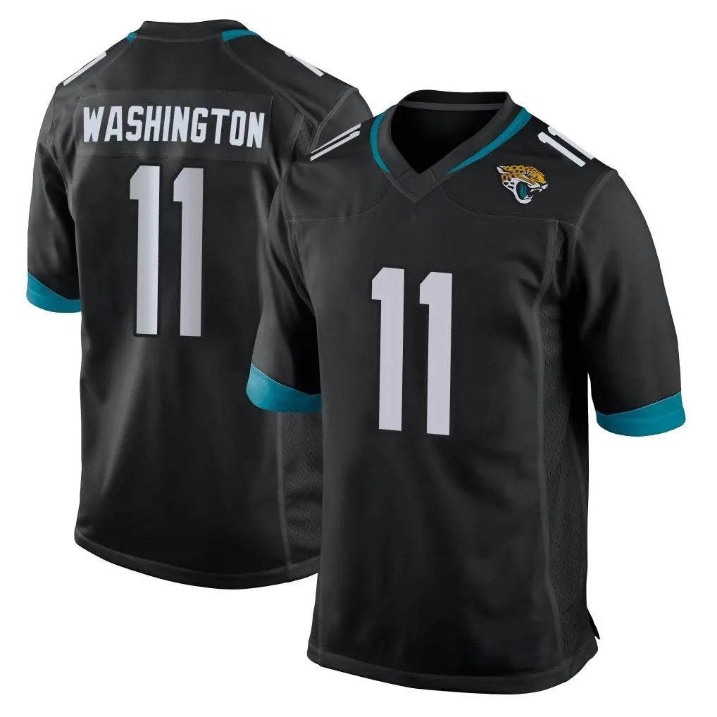 Parkc J.Jaguars #11 Parker Washington Player Black Home Game Stitched Jerseys