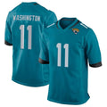 Parkc J.Jaguars #11 Parker Washington Player Teal Home Game Stitched Jerseys