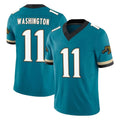 Parkc J.Jaguars #11 Parker Washington Player Teal Prowler Throwback Vapor F.U.S.E. Limited Home Game Stitched Jerseys