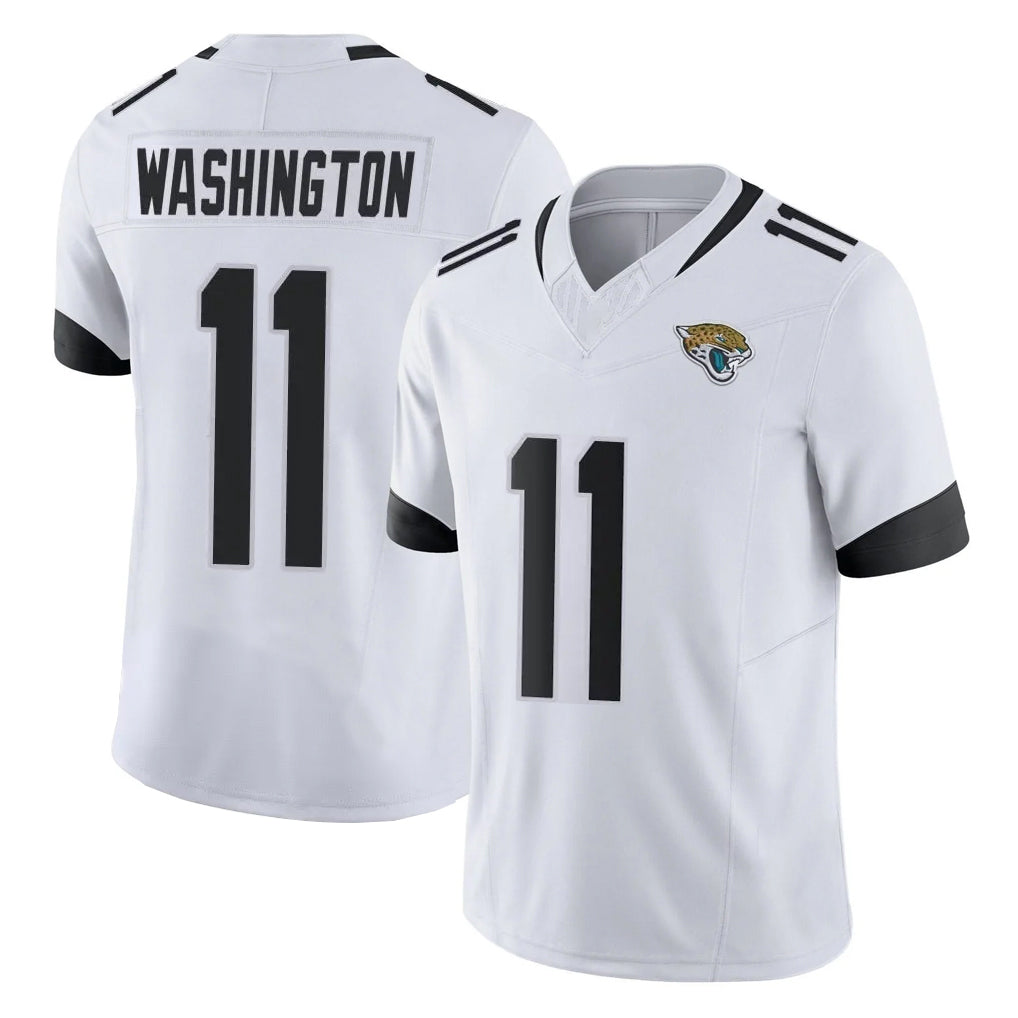 Parkc J.Jaguars #11 Parker Washington Player White Vapor F.U.S.E. Limited Home Game Stitched Jerseys