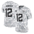 Parkc J.Jaguars #12 Travis Hunter Player Arctic Camo Salute To Service Limited Game Stitched Jerseys