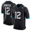 Parkc J.Jaguars #12 Travis Hunter Player Black Home Game Stitched Jerseys