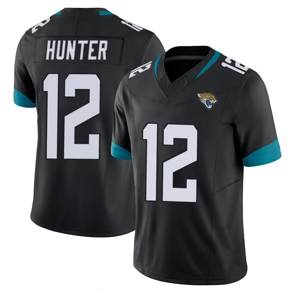 Parkc J.Jaguars #12 Travis Hunter Player Black Vapor F.U.S.E. Limited Home Game Stitched Jerseys