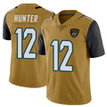Parkc J.Jaguars #12 Travis Hunter Player Gold Vapor Limited Home Game Stitched Jerseys