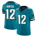 Parkc J.Jaguars #12 Travis Hunter Player Teal Prowler Throwback Vapor F.U.S.E. Limited Home Game Stitched Jerseys
