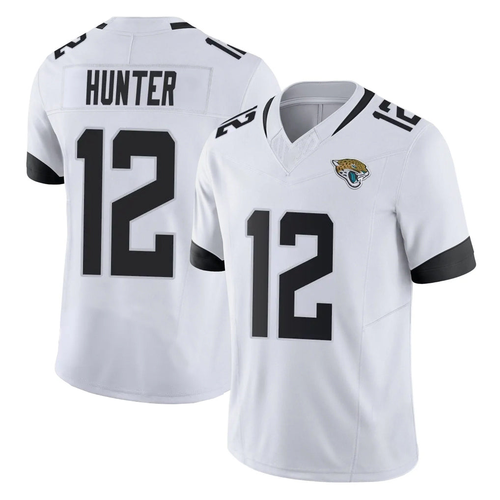 Parkc J.Jaguars #12 Travis Hunter Player White Vapor F.U.S.E. Limited Home Game Stitched Jerseys
