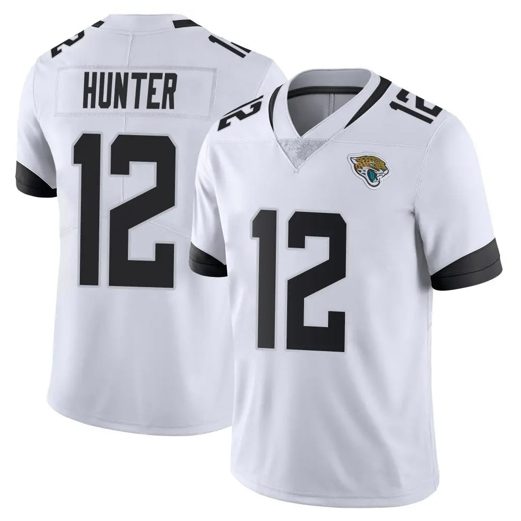 Parkc J.Jaguars #12 Travis Hunter Player White Vapor Untouchable Limited Home Game Stitched Jerseys