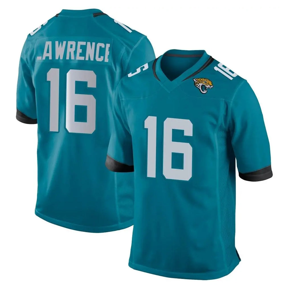 Parkc J.Jaguars #16 Trevor Lawrence Player Teal Home Game Stitched Jerseys