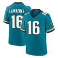 Parkc J.Jaguars #16 Trevor Lawrence Player Teal Prowler Throwback Limited Home Game Stitched Jerseys