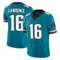 Parkc J.Jaguars #16 Trevor Lawrence Player Teal Prowler Throwback Vapor F.U.S.E. Limited Home Game Stitched Jerseys
