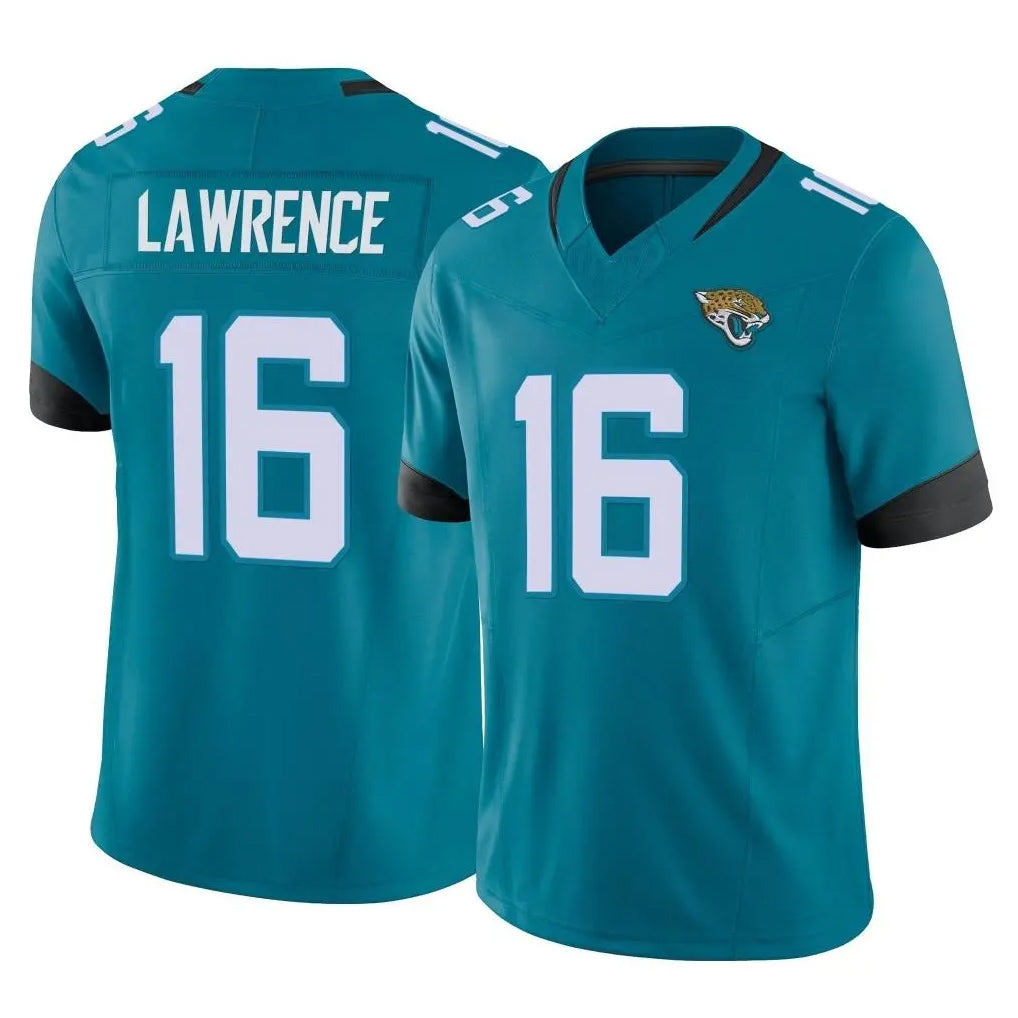 Parkc J.Jaguars #16 Trevor Lawrence Player Teal Vapor F.U.S.E. Limited Home Game Stitched Jerseys