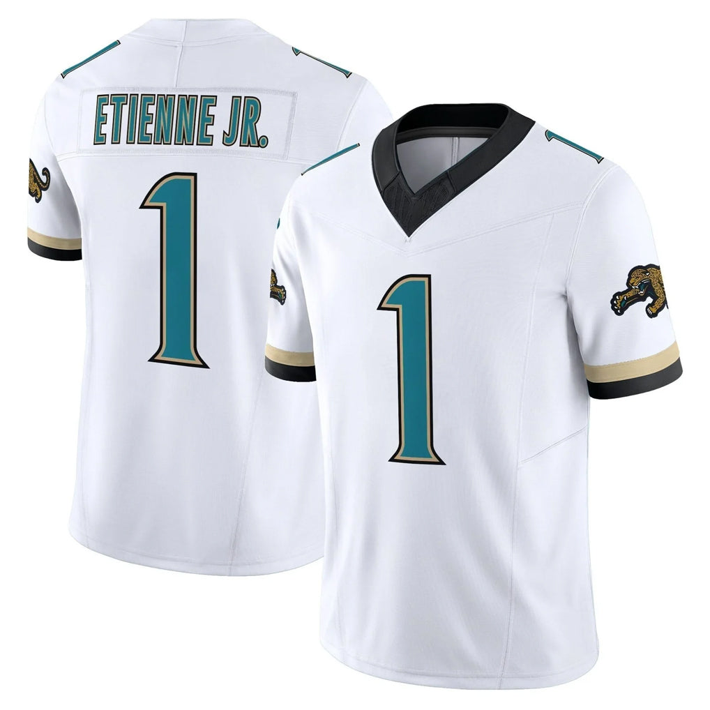 Parkc J.Jaguars #1 Montaric Brown Player White Prowler Throwback Vapor F.U.S.E. Limited Home Game Stitched Jerseys