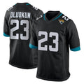 Parkc J.Jaguars #23 Foyesade Oluokun Player Black Home Game Stitched Jerseys