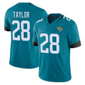 Parkc J.Jaguars #28 Fred Taylor Player Teal Vapor F.U.S.E. Limited Home Game Stitched Jerseys