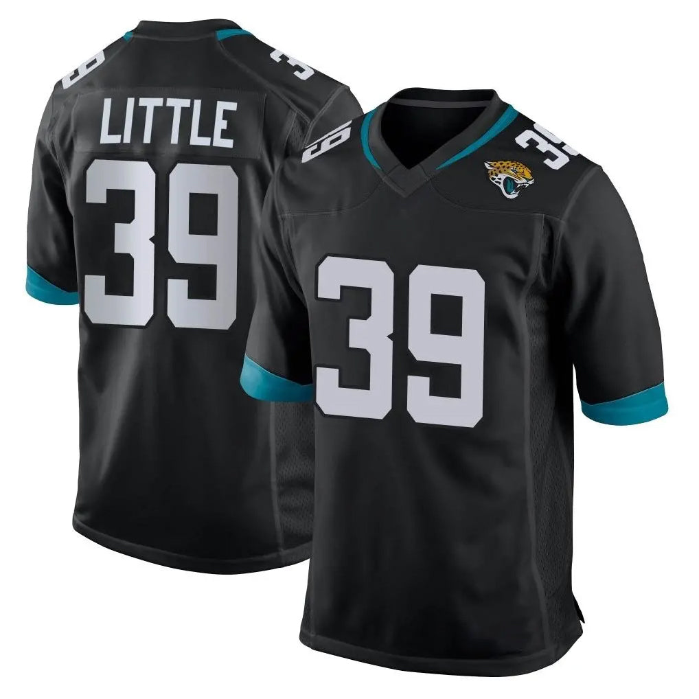 Parkc J.Jaguars #39 Cam Little Player Black Home Game Stitched Jerseys