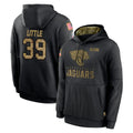 Parkc J.Jaguars #39 Cam Little Player Black Salute to Service Hoodies Limited Game Stitched Jerseys