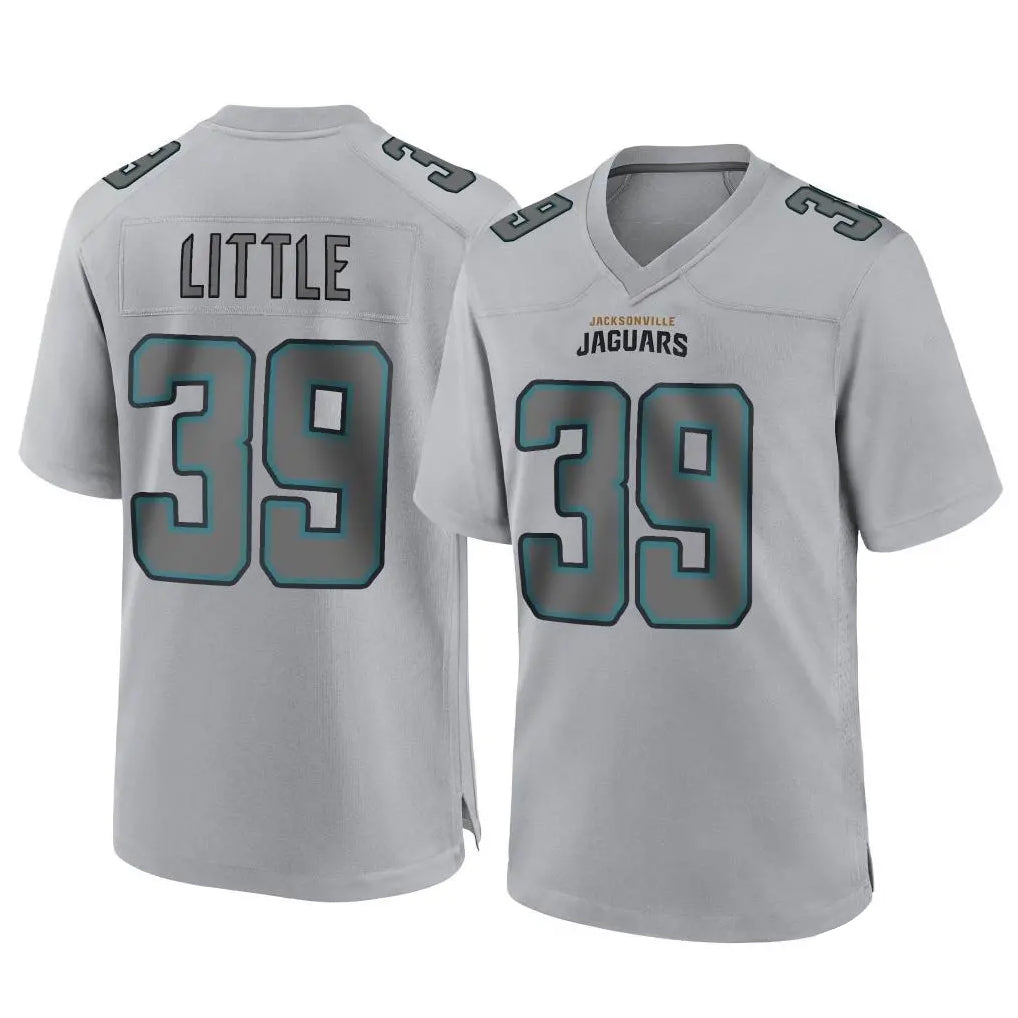 Parkc J.Jaguars #39 Cam Little Player Gray Atmosphere Fashion Home Game Stitched Jerseys