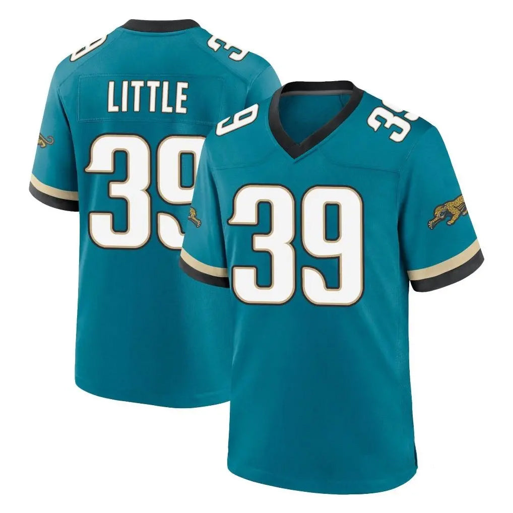 Parkc J.Jaguars #39 Cam Little Player Teal Prowler Throwback Limited Home Game Stitched Jerseys