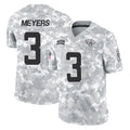 Parkc J.Jaguars #3 Jakobi Meyers Player Arctic Camo Salute To Service Limited Game Stitched Jerseys