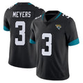 Parkc J.Jaguars #3 Jakobi Meyers Player Black Vapor Untouchable Limited Home Game Stitched Jerseys