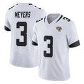 Parkc J.Jaguars #3 Jakobi Meyers Player White Vapor F.U.S.E. Limited Home Game Stitched Jerseys