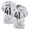 Parkc J.Jaguars #41 Josh Hines-Allen Player Arctic Camo Salute To Service Limited Game Stitched Jerseys