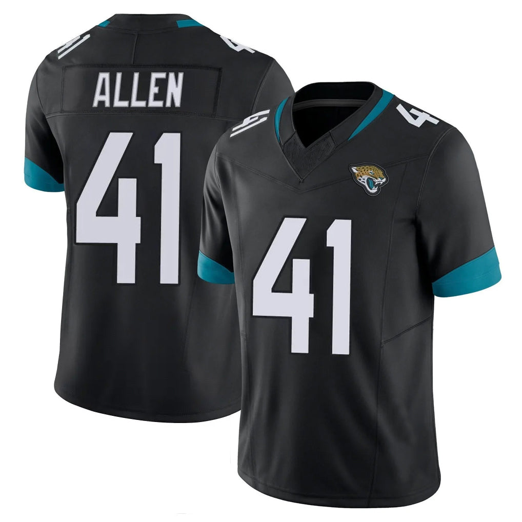 Parkc J.Jaguars #41 Josh Hines-Allen Player Black Vapor F.U.S.E. Limited Home Game Stitched Jerseys