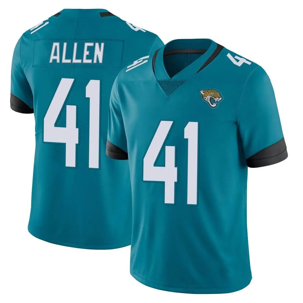 Parkc J.Jaguars #41 Josh Hines-Allen Player Teal Vapor Untouchable Limited Home Game Stitched Jerseys