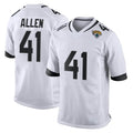 Parkc J.Jaguars #41 Josh Hines-Allen Player White Home Game Stitched Jerseys
