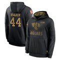 Parkc J.Jaguars #44 Travon Walker Player Black Salute to Service Hoodies Limited Game Stitched Jerseys