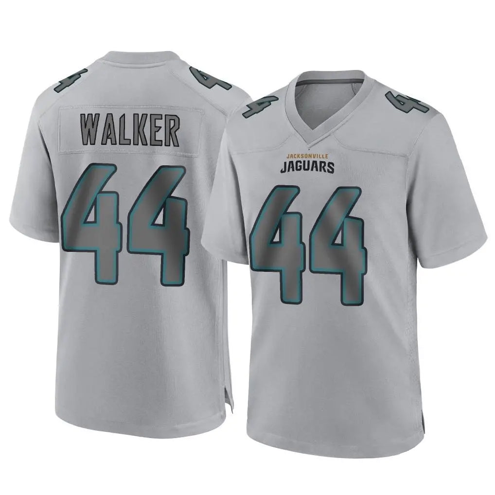 Parkc J.Jaguars #44 Travon Walker Player Gray Atmosphere Fashion Home Game Stitched Jerseys