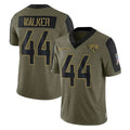 Parkc J.Jaguars #44 Travon Walker Player Olive Salute To Service Limited Game Stitched Jerseys