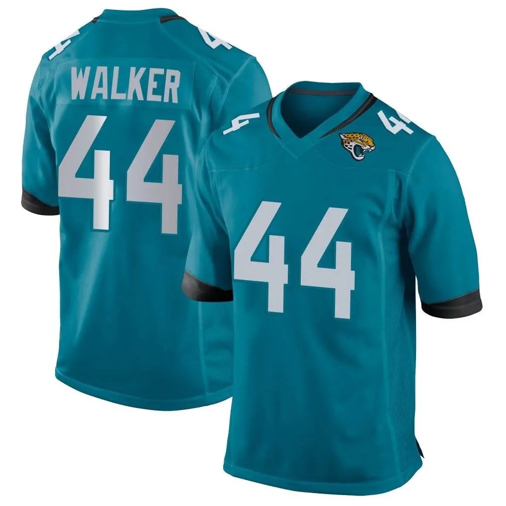 Parkc J.Jaguars #44 Travon Walker Player Teal Home Game Stitched Jerseys