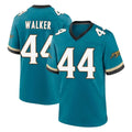 Parkc J.Jaguars #44 Travon Walker Player Teal Prowler Throwback Limited Home Game Stitched Jerseys