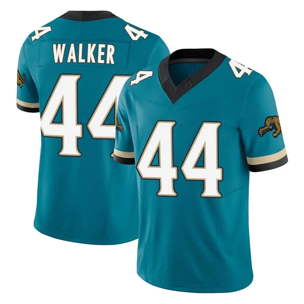 Parkc J.Jaguars #44 Travon Walker Player Teal Prowler Throwback Vapor F.U.S.E. Limited Home Game Stitched Jerseys