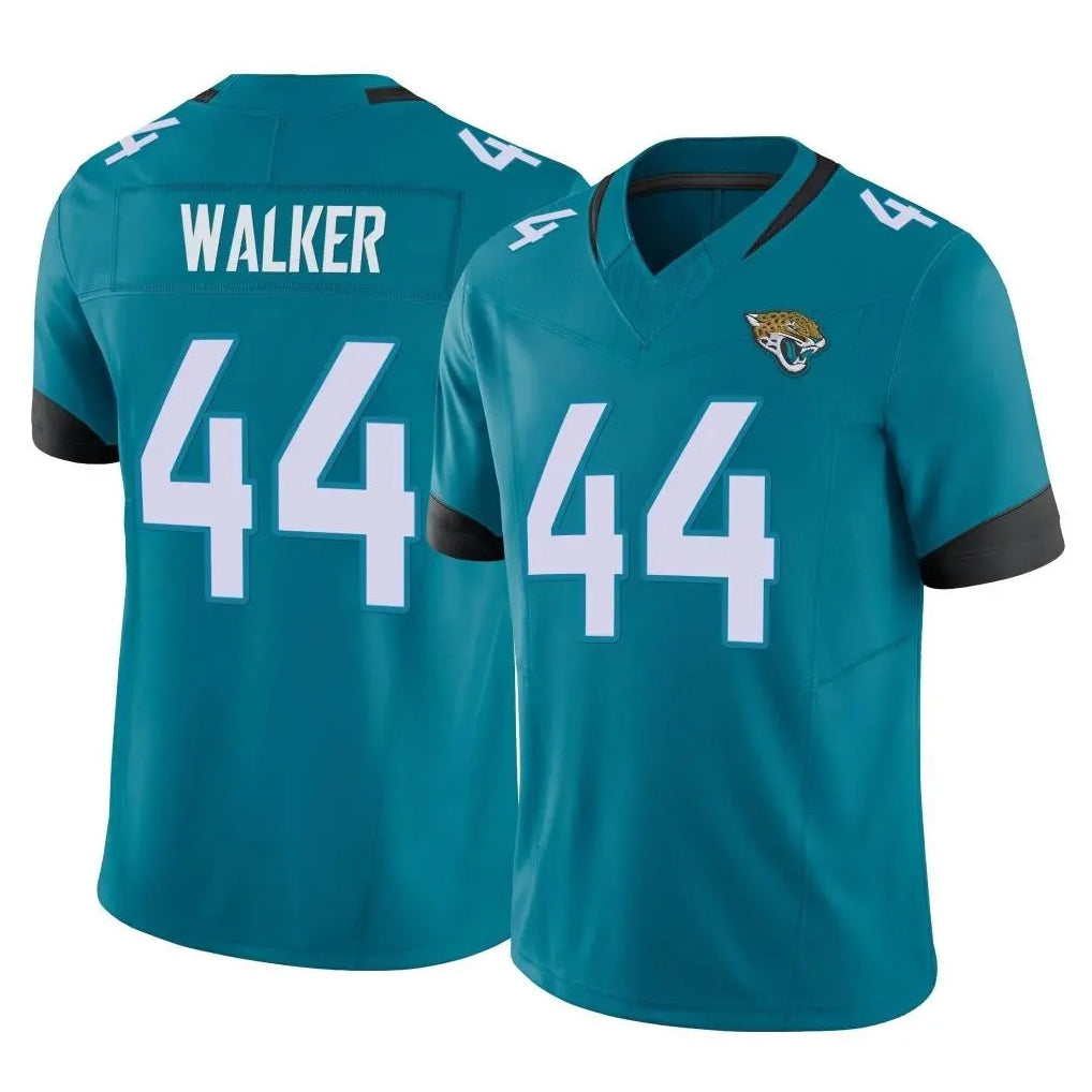 Parkc J.Jaguars #44 Travon Walker Player Teal Vapor F.U.S.E. Limited Home Game Stitched Jerseys
