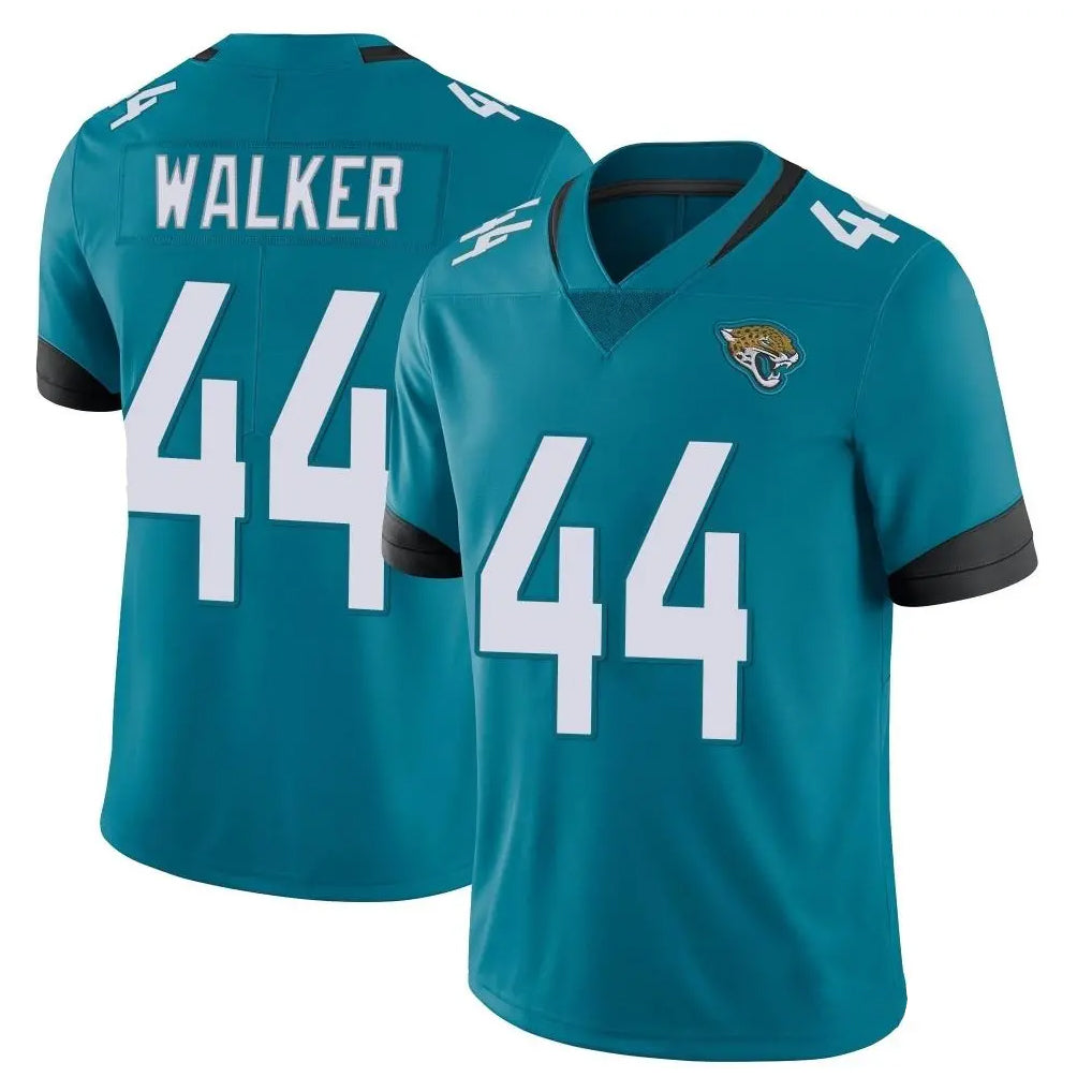 Parkc J.Jaguars #44 Travon Walker Player Teal Vapor Untouchable Limited Home Game Stitched Jerseys