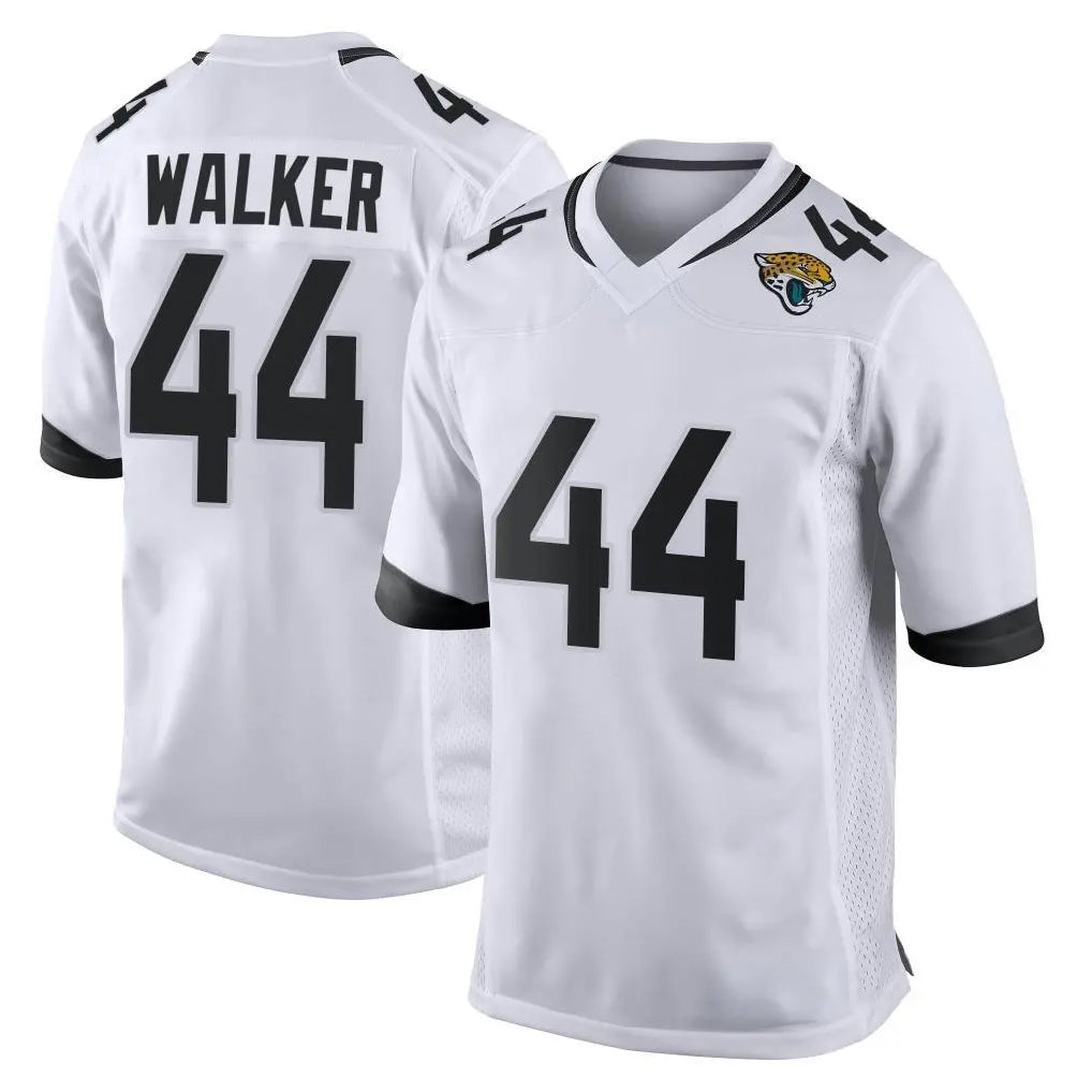 Parkc J.Jaguars #44 Travon Walker Player White Home Game Stitched Jerseys