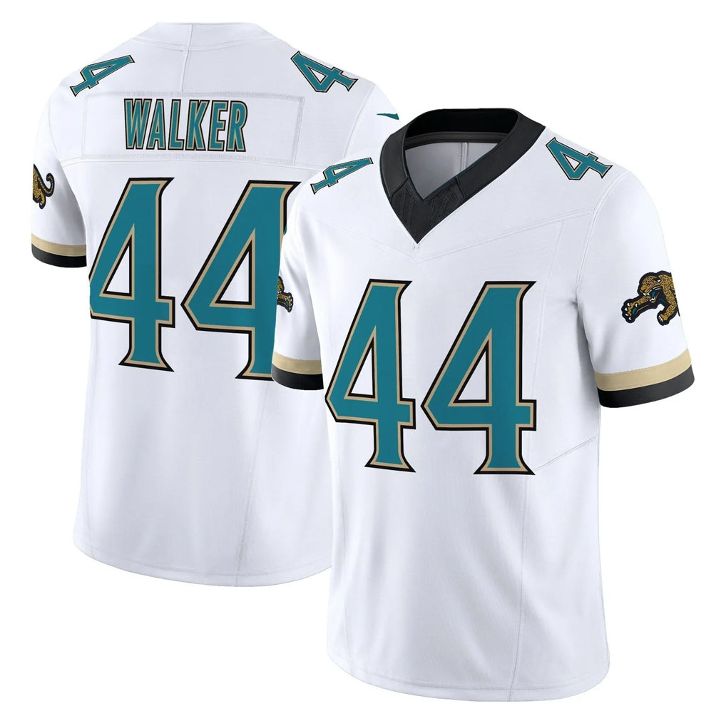 Parkc J.Jaguars #44 Travon Walker Player White Prowler Throwback Vapor F.U.S.E. Limited Home Game Stitched Jerseys