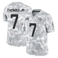 Parkc J.Jaguars #7 Brian Thomas Jr. Player Arctic Camo Salute To Service Limited Game Stitched Jerseys