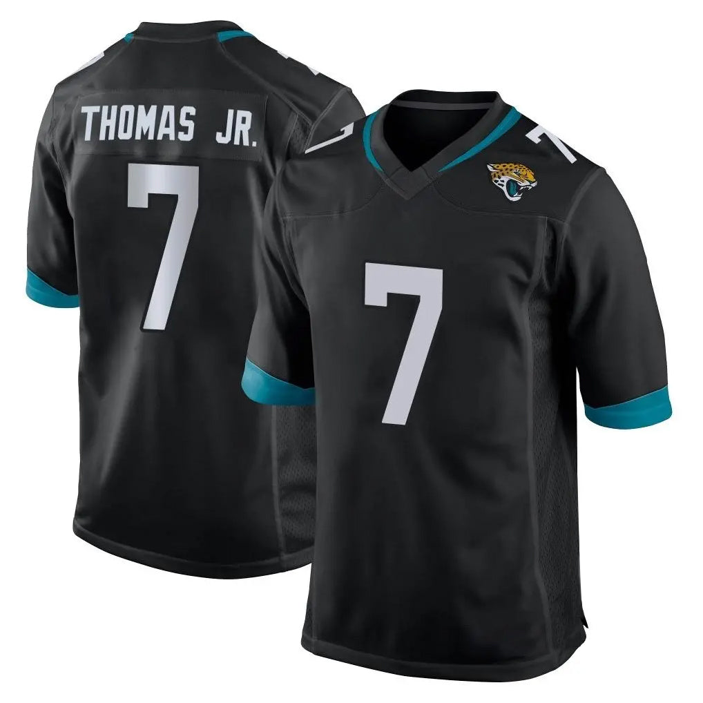 Parkc J.Jaguars #7 Brian Thomas Jr. Player Black Home Game Stitched Jerseys