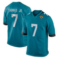 Parkc J.Jaguars #7 Brian Thomas Jr. Player Teal Home Game Stitched Jerseys