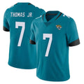 Parkc J.Jaguars #7 Brian Thomas Jr. Player Teal Vapor Untouchable Limited Home Game Stitched Jerseys