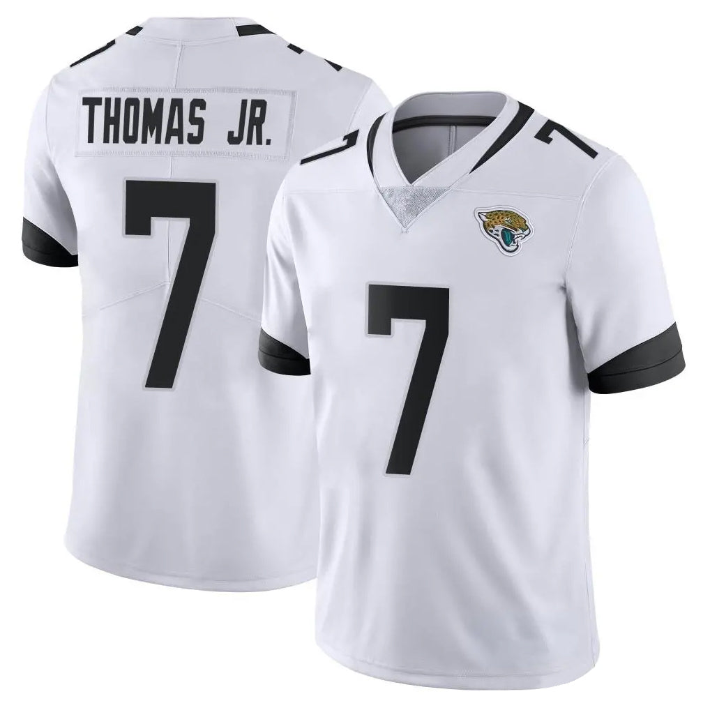 Parkc J.Jaguars #7 Brian Thomas Jr. Player White Vapor Untouchable Limited Home Game Stitched Jerseys