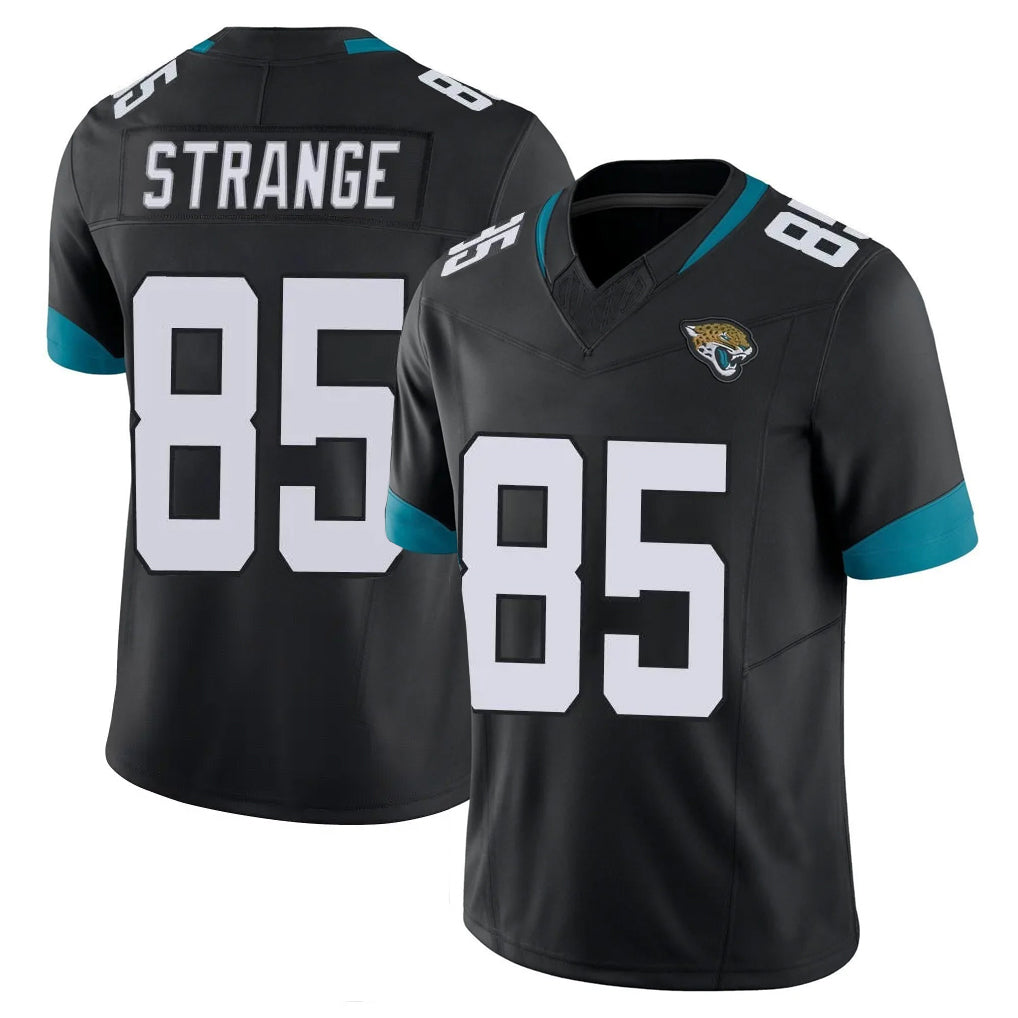 Parkc J.Jaguars #85 Brenton Strange Player Black Vapor F.U.S.E. Limited Home Game Stitched Jerseys