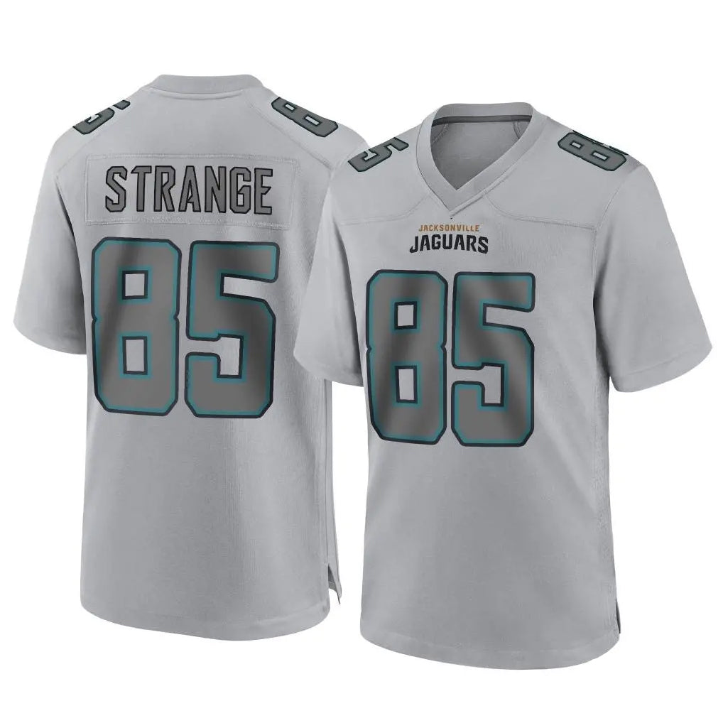 Parkc J.Jaguars #85 Brenton Strange Player Gray Atmosphere Fashion Home Game Stitched Jerseys