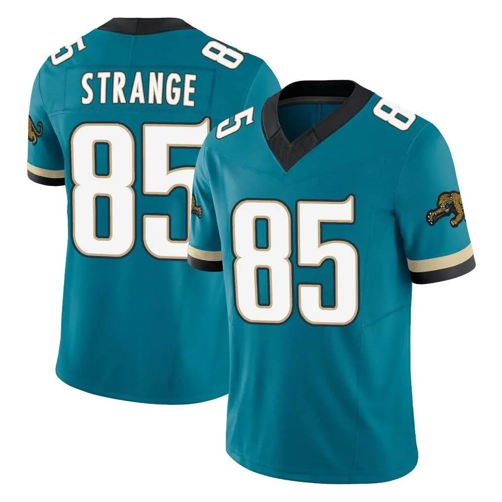 Parkc J.Jaguars #85 Brenton Strange Player Teal Prowler Throwback Vapor F.U.S.E. Limited Home Game Stitched Jerseys