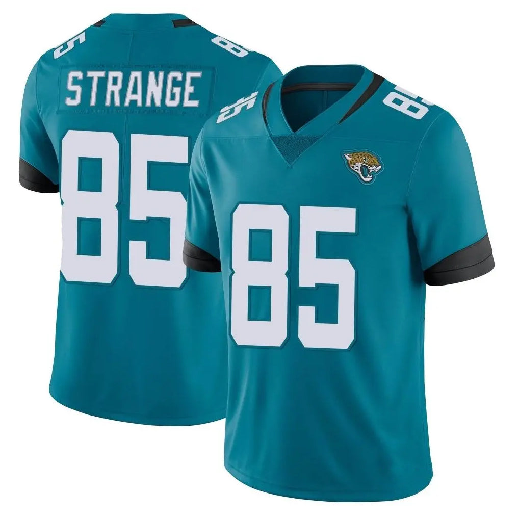 Parkc J.Jaguars #85 Brenton Strange Player Teal Vapor Untouchable Limited Home Game Stitched Jerseys
