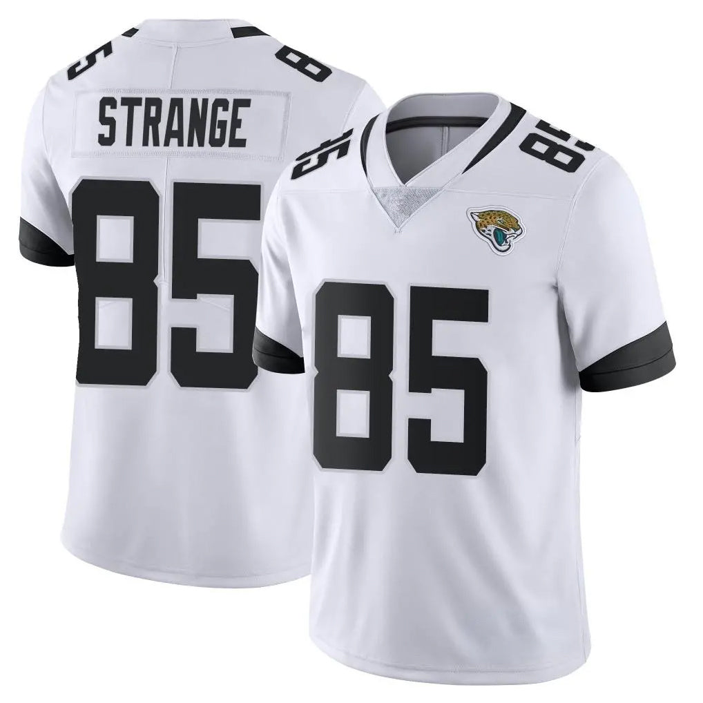 Parkc J.Jaguars #85 Brenton Strange Player White Vapor Untouchable Limited Home Game Stitched Jerseys